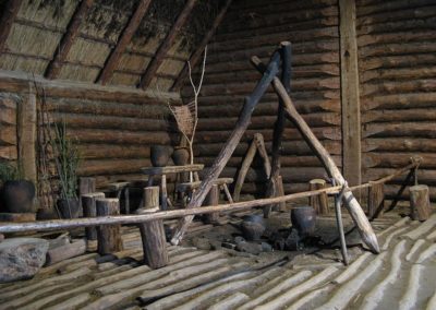 Archaeological Museum in Biskupin - interior